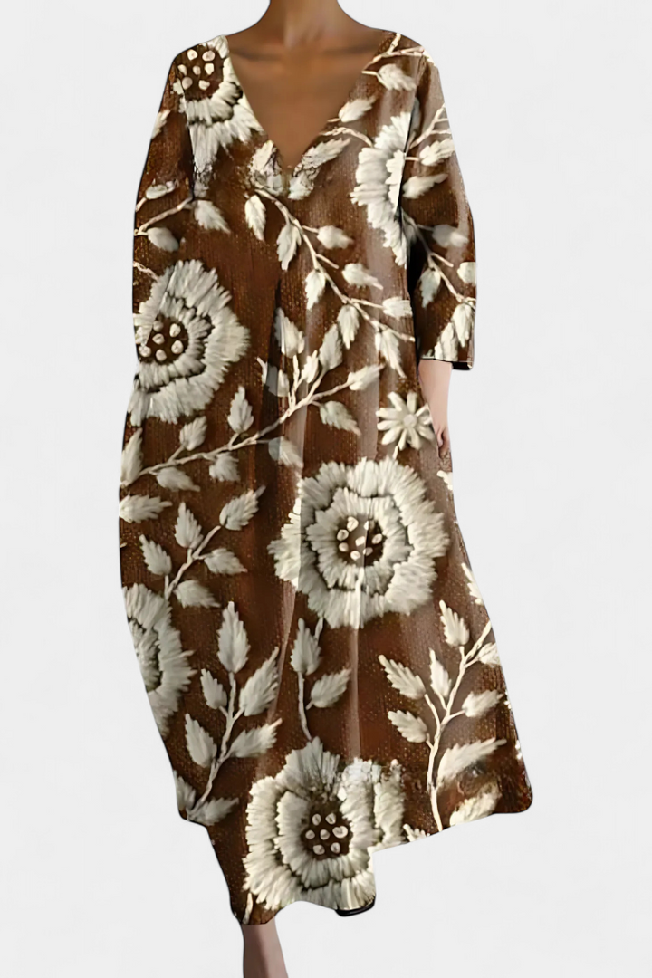 Anne | Vestido de Malla con Escote en V