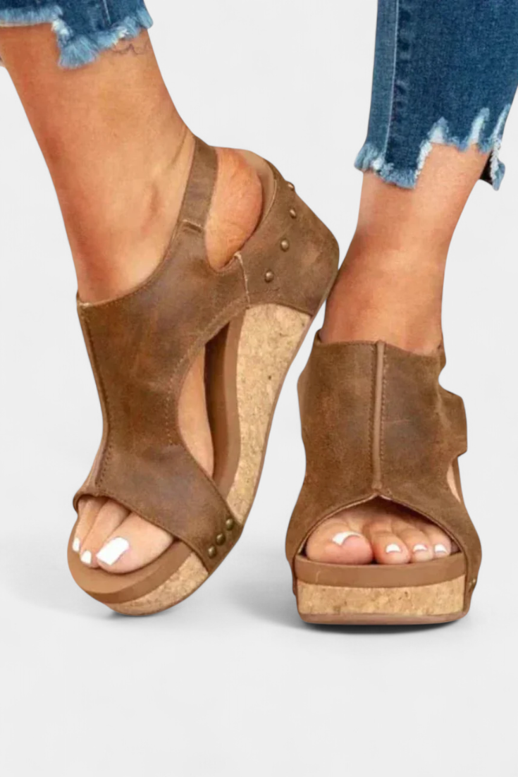 Svenja | Sandalias Ortopédicas con Cuña