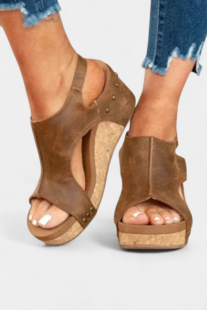 Svenja | Sandalias Ortopédicas con Cuña