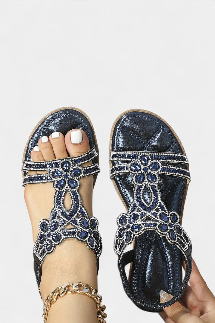 Alaya | Sandalias Gladiadoras Embellecidas