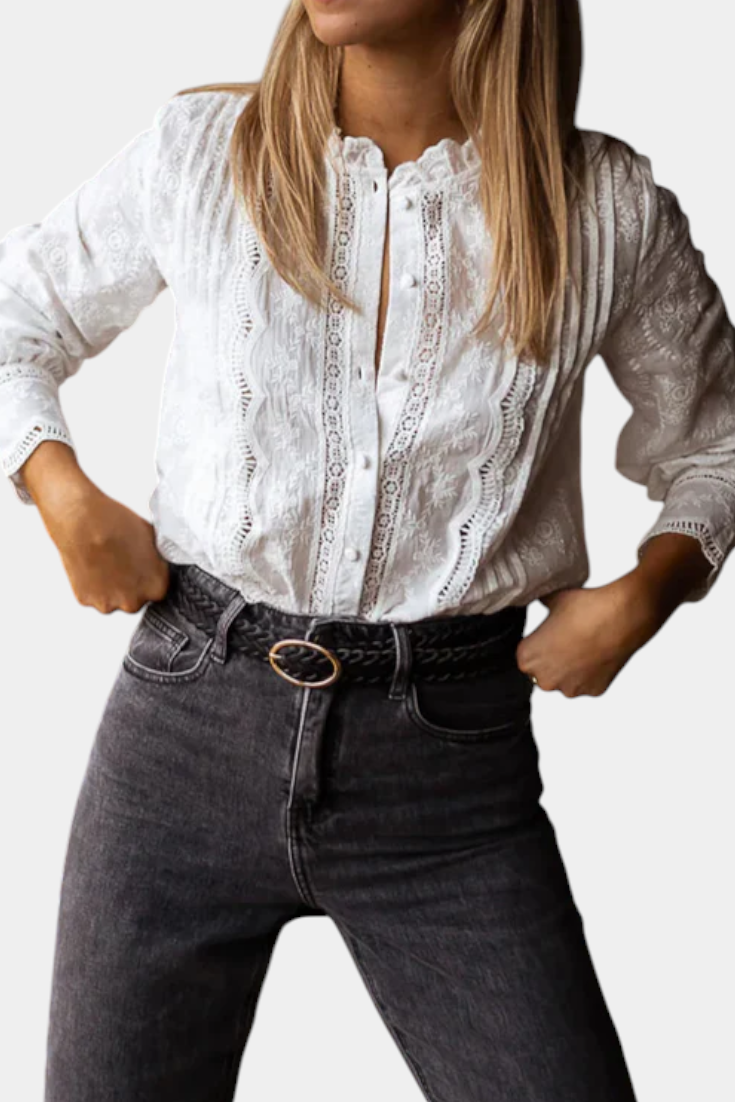 Laurina | Blusa de Encaje