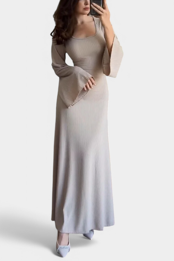 Livia | Vestido de Punto con Cintura