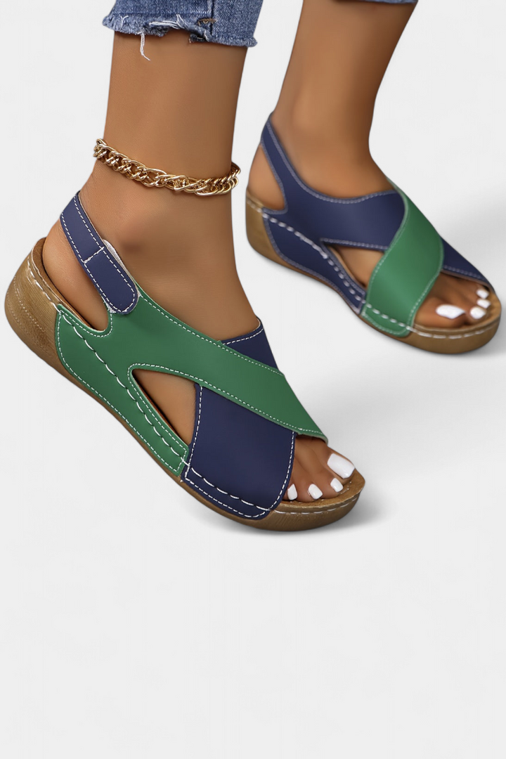 Alena | Sandalia Ortopédica con Suela Gruesa