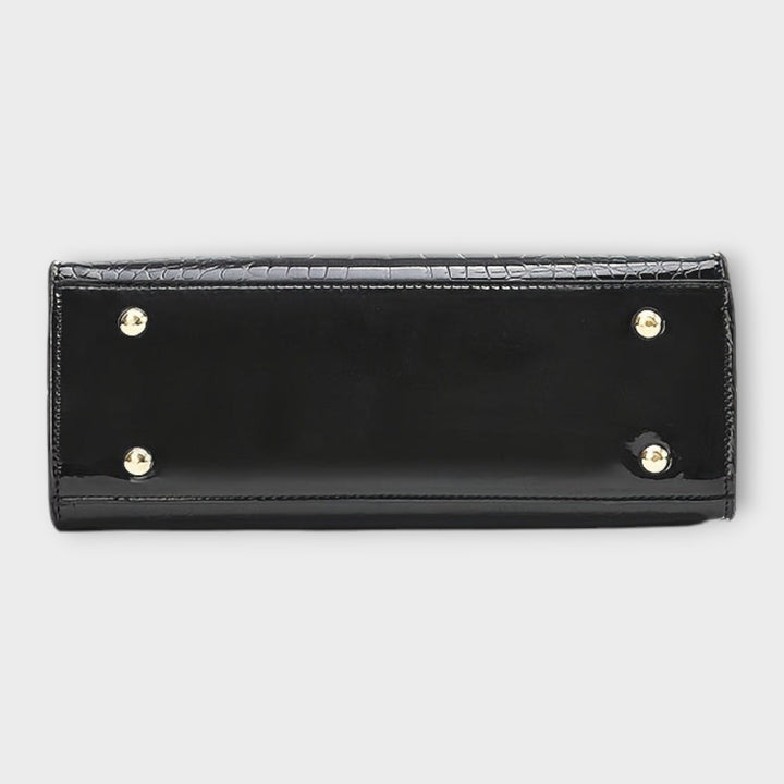 Trinidad | Bolso efecto cocodrilo brillante