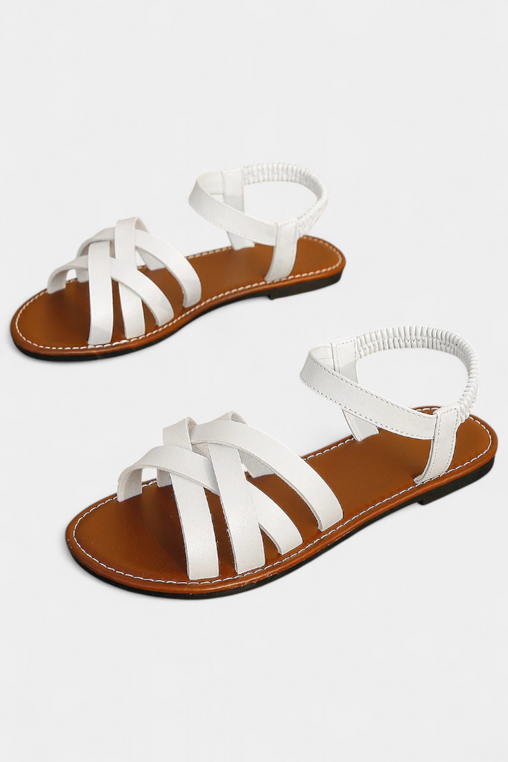 Romee | Sandalias Planas con Tiras y Comodidad Todo el Día