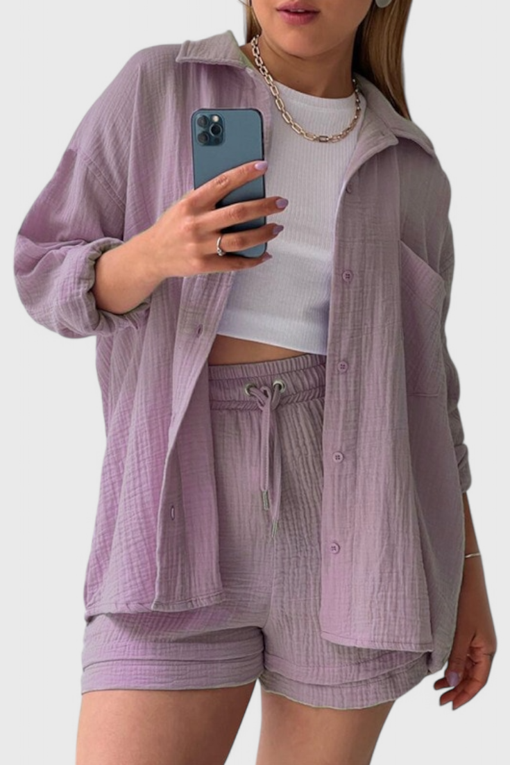 Xenia | Conjunto de Collar Relajado