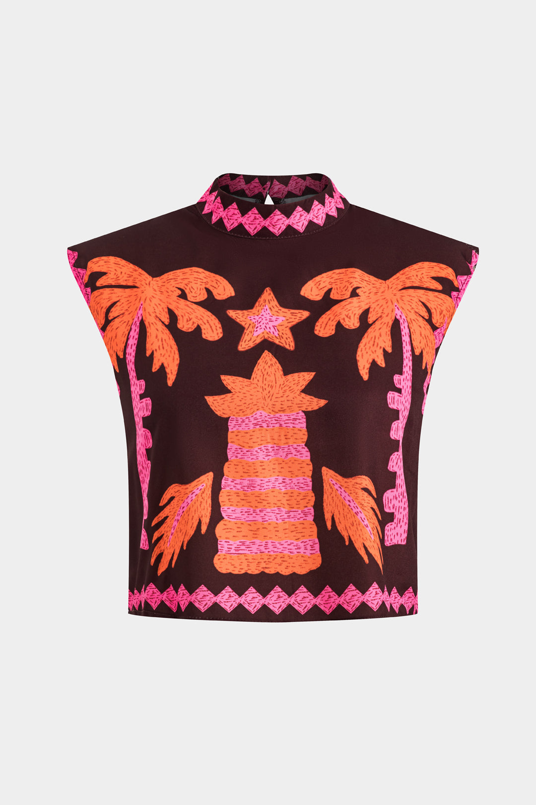 Sloan | Conjunto de Top y Falda Recortada Coconut Palm