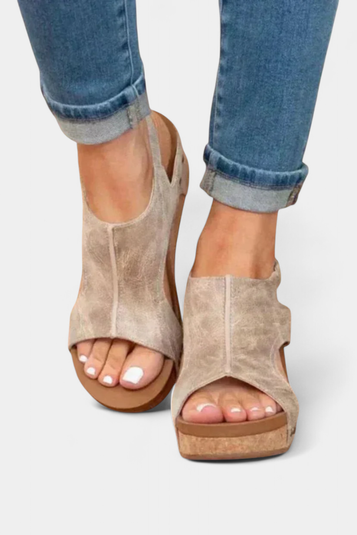 Svenja | Sandalias Ortopédicas con Cuña