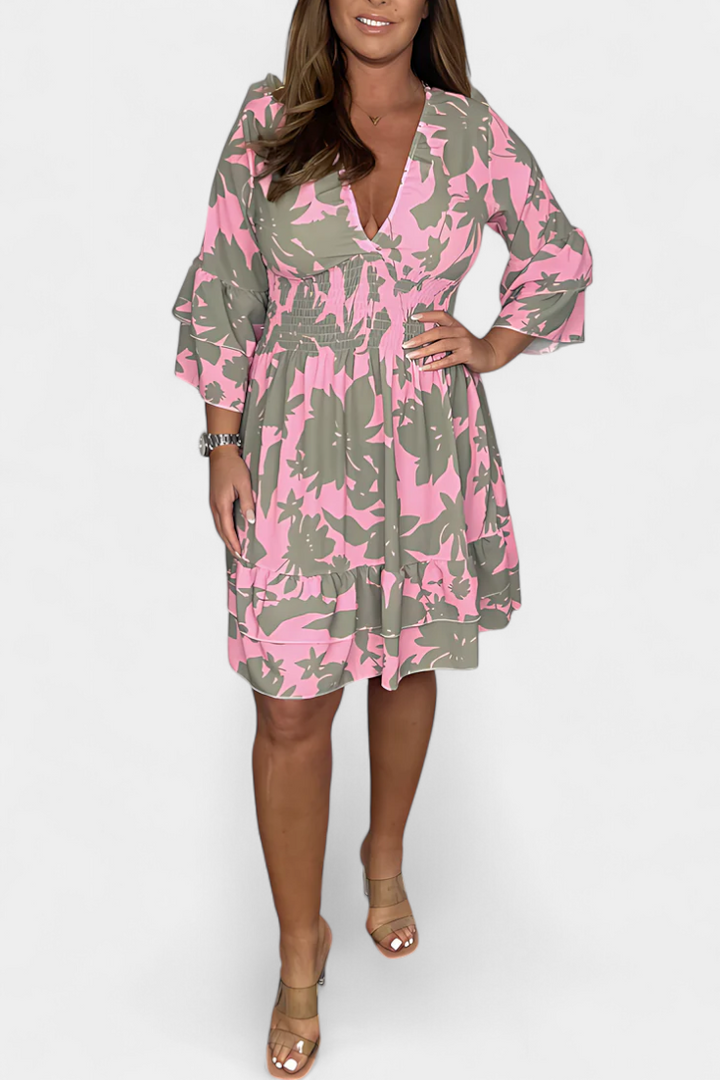 Mollie | Vestido Estampado de Verano