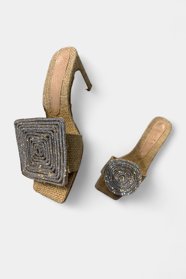 Rita | Sandalias Redondas y Cuadradas con Tacón