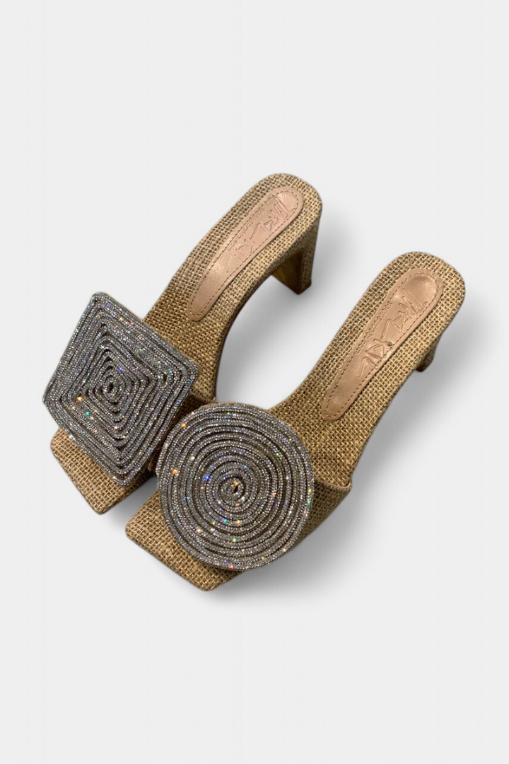 Rita | Sandalias Redondas y Cuadradas con Tacón