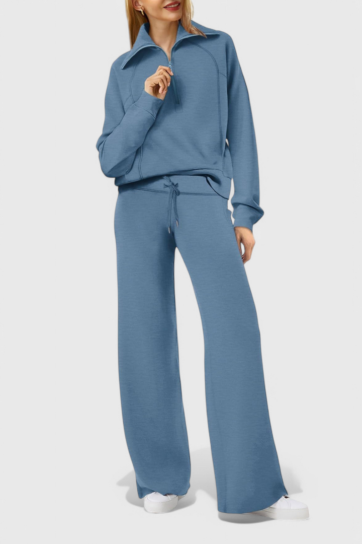 Berken | Conjunto de Lounge de Dos Piezas de Manga Larga