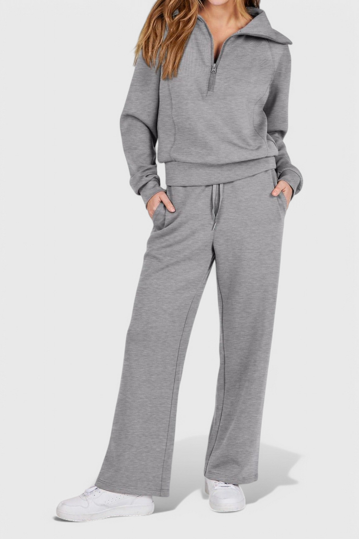 Berken | Conjunto de Lounge de Dos Piezas de Manga Larga