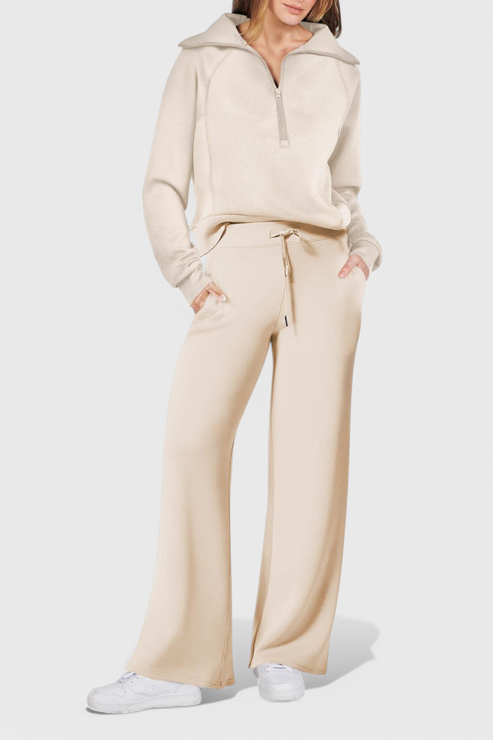 Berken | Conjunto de Lounge de Dos Piezas de Manga Larga