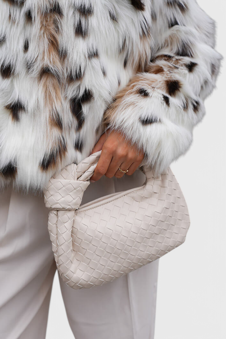 Sage | Bolso Satchel Mini Woven