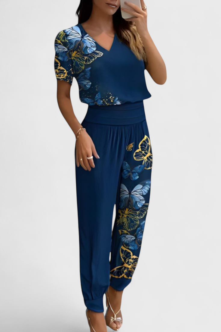 Cassandra | Conjunto de Blusa y Pantalones