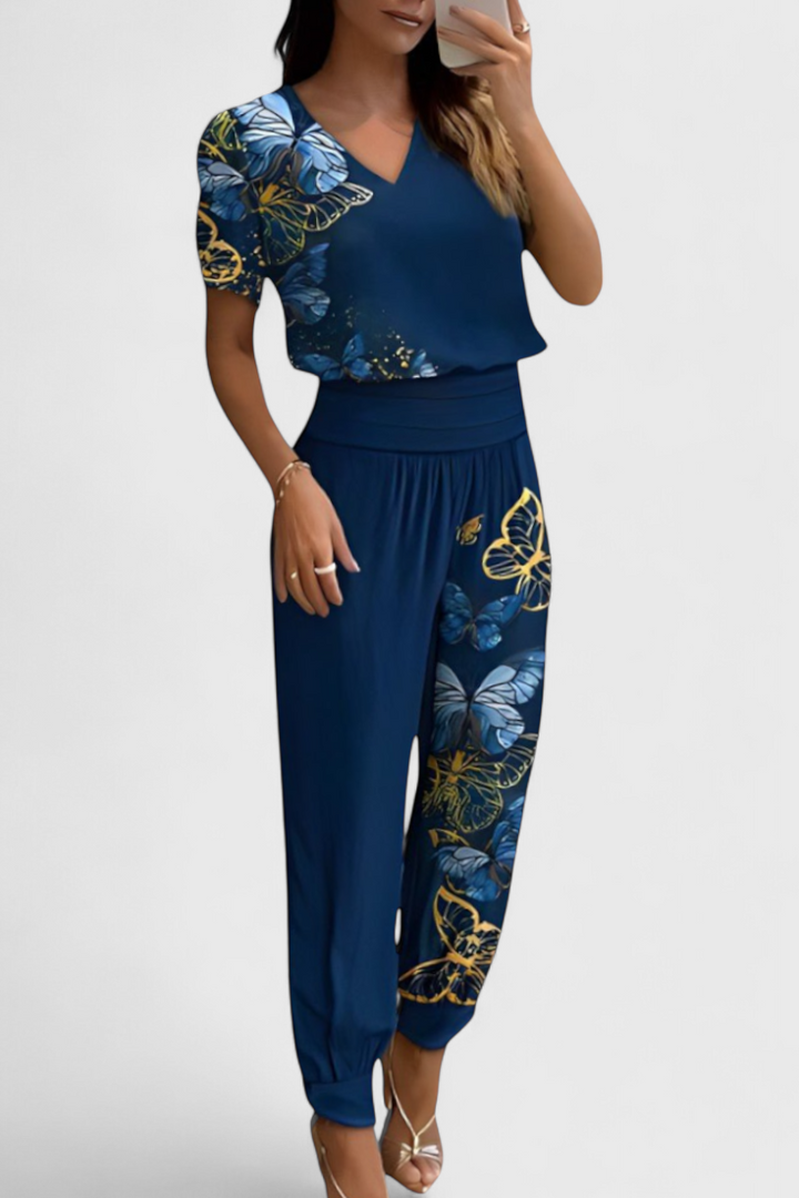 Cassandra | Conjunto de Blusa y Pantalones