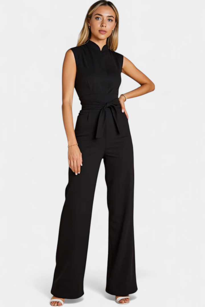 Ela | Mono Sin Mangas de Corte Acampanado