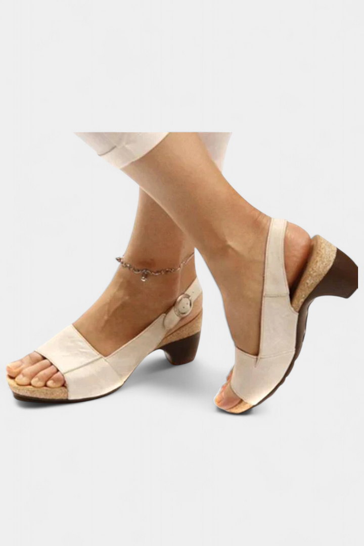 Judy | Sandalias Ortopédicas con Tacón Abierto