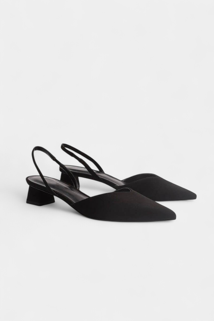 Babette | Tacones Slingback Puntiagudos