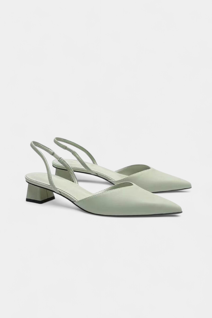Babette | Tacones Slingback Puntiagudos