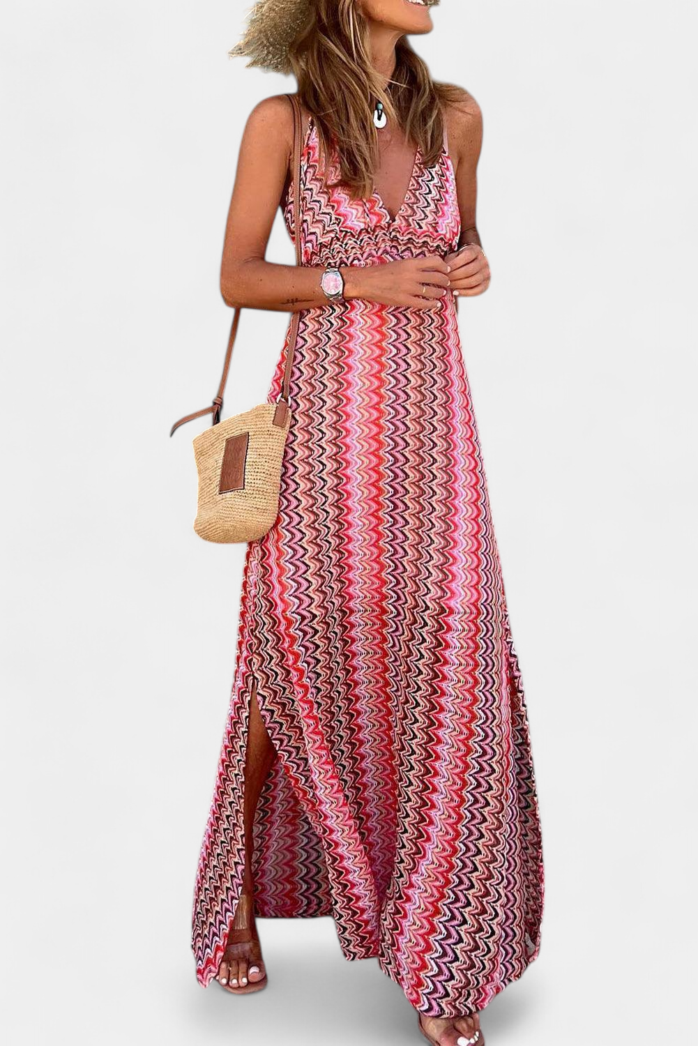 Jeni | Vestido Halter Boho Tribal