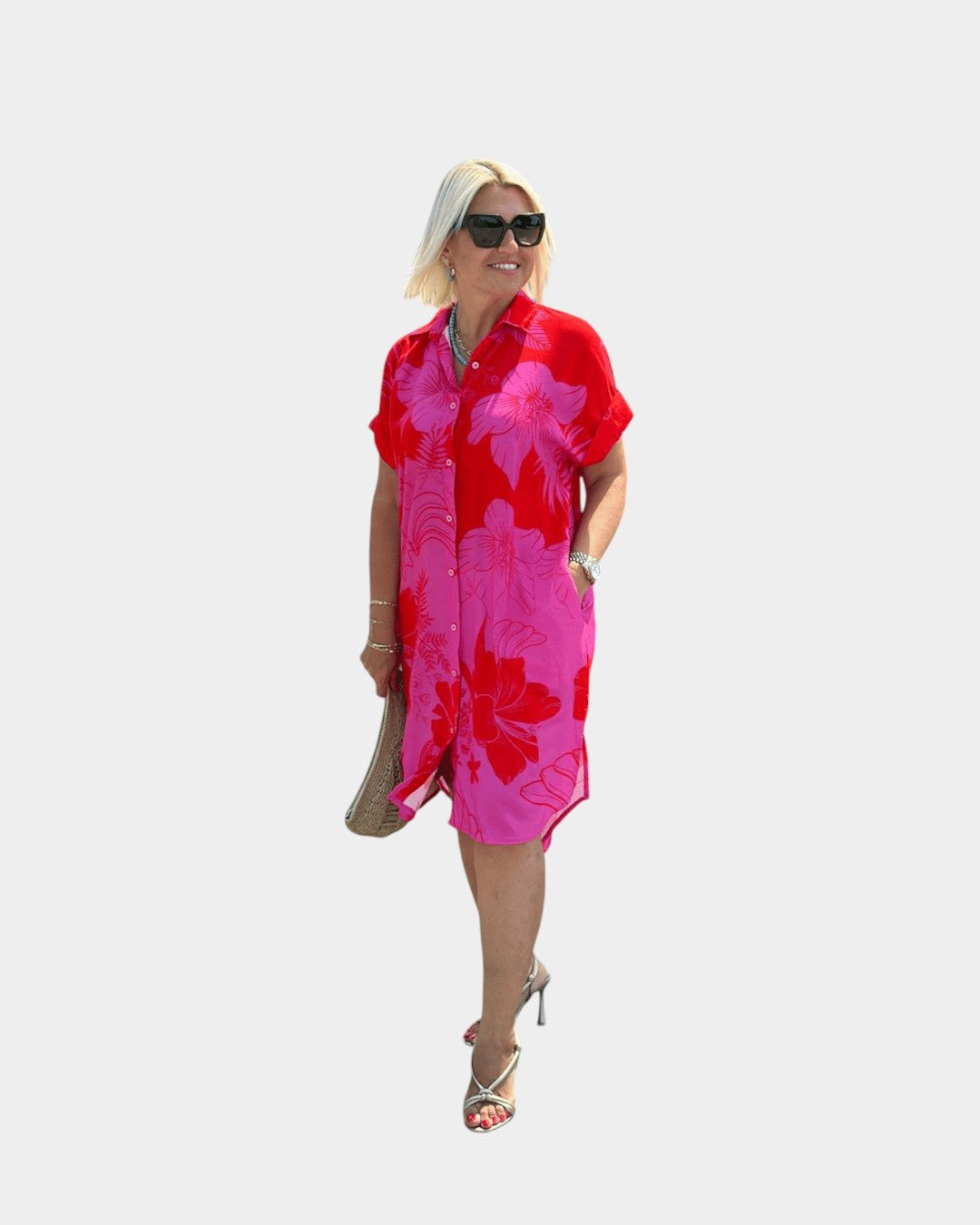 Naomi | Vestido con estampado de flores