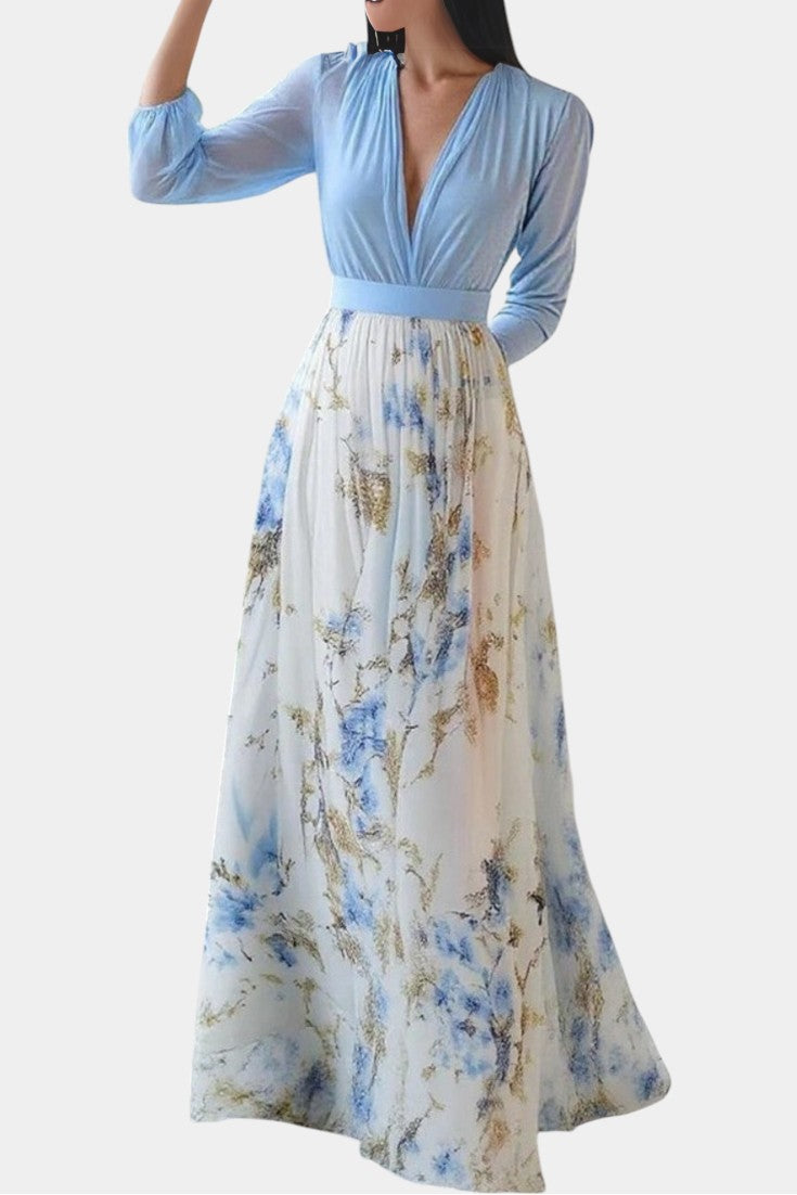 Eliane | El vestido maxi de flores impresionantes