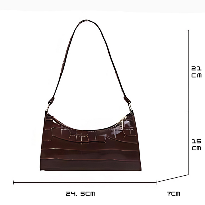 Raquel | Bolso brillante con estilo clásico