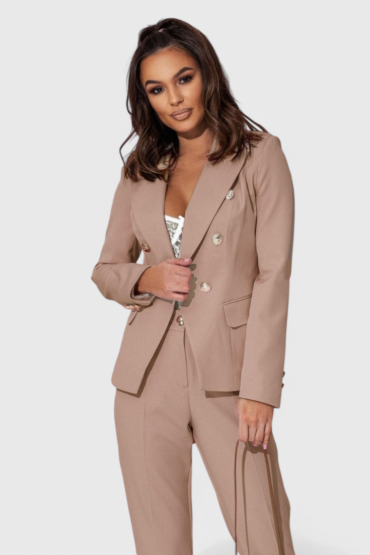 Rosalind | Conjunto de Blazer y Pantalones Elegante