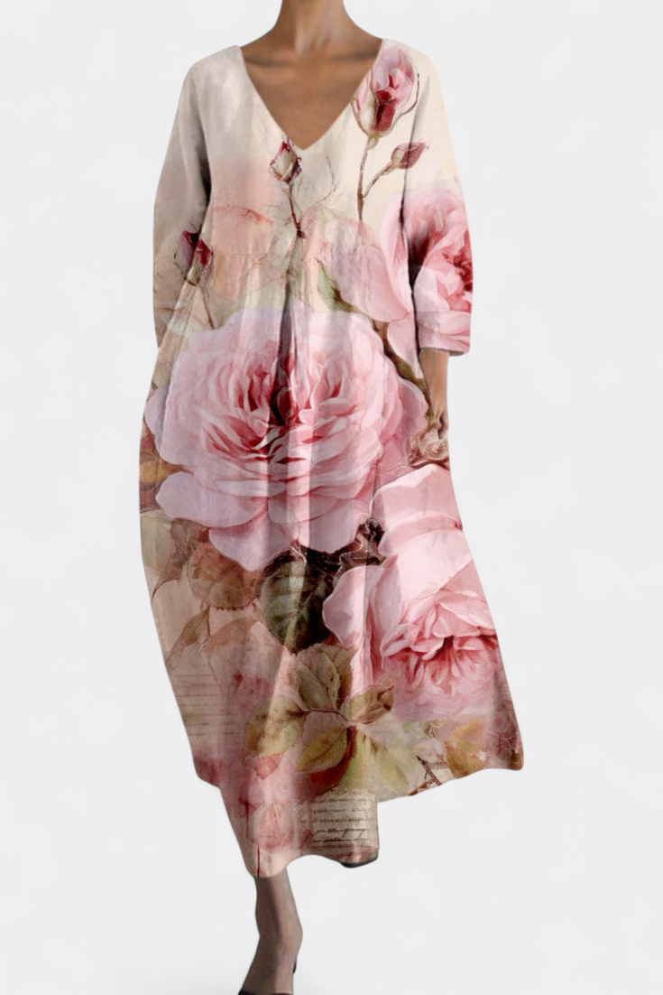 Anne | Vestido de Malla con Escote en V