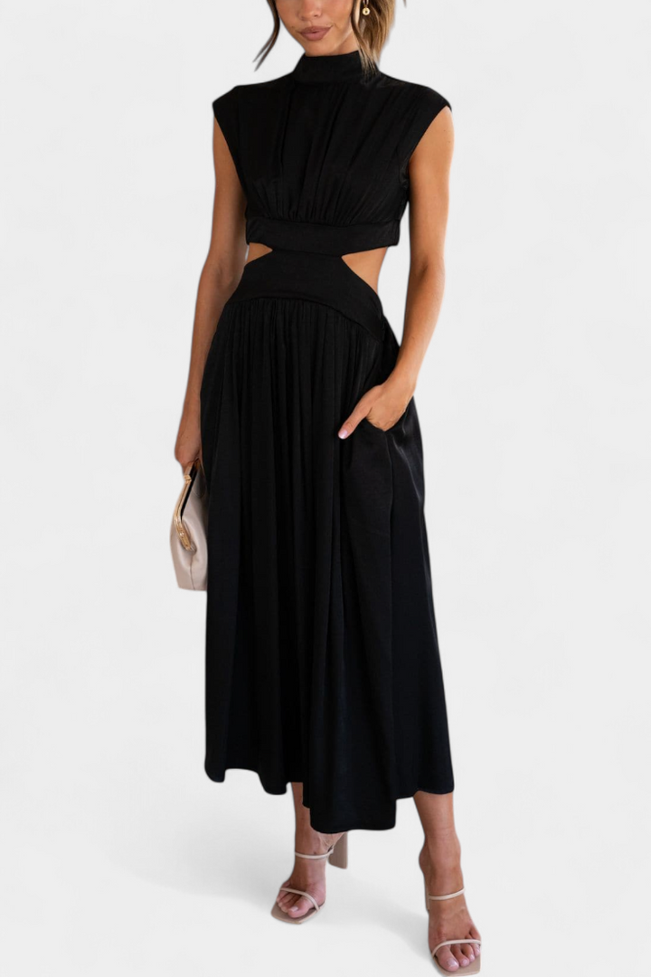 Jocelyn | Conjunto de Vestido con Abertura Lateral