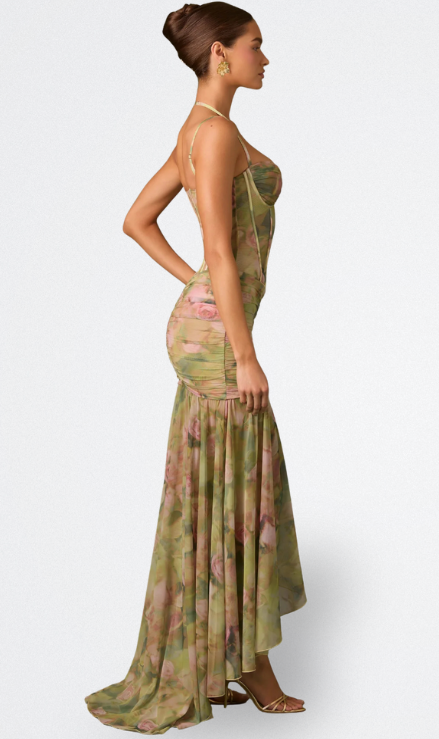 Isamara | Vestido largo con corset