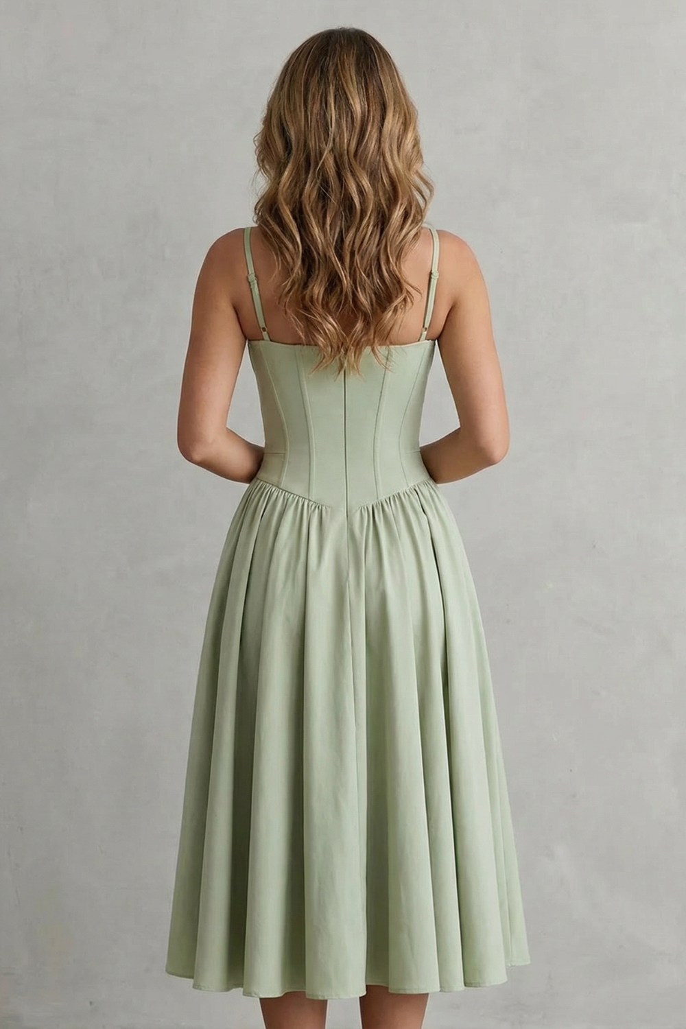 Calliope | Vestido estructurado sin mangas – Estructura atemporal