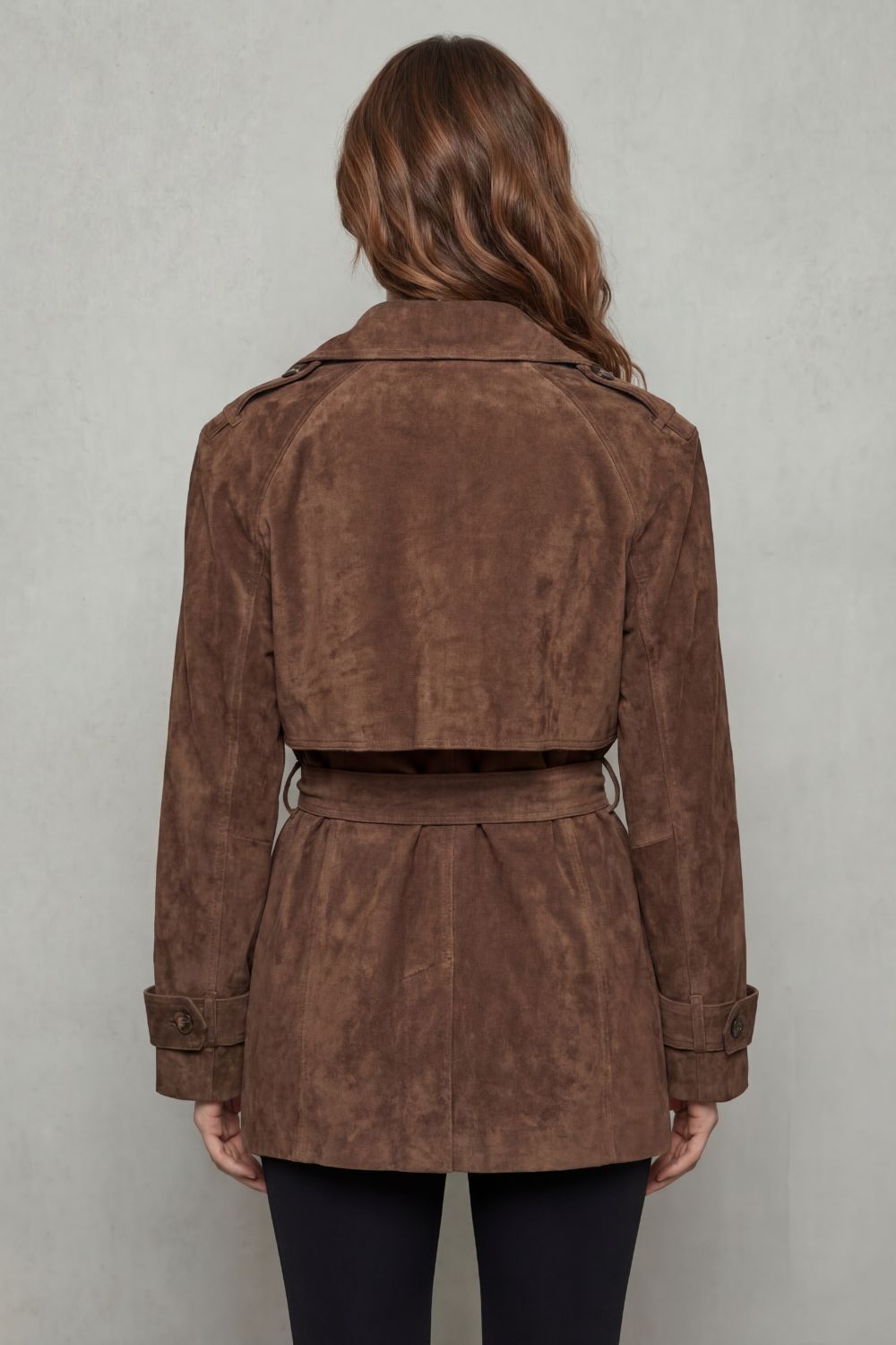 Valvetti | Silueta cruzada – Trench efecto ante