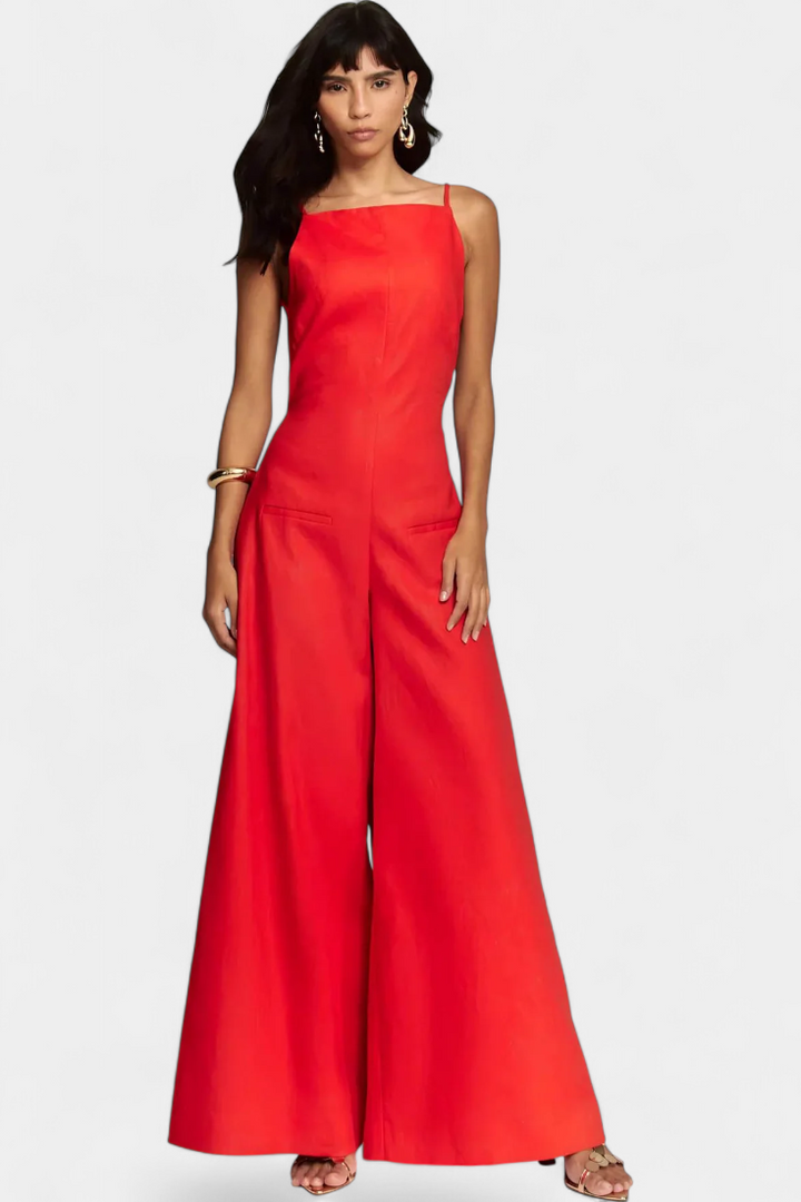 Belén | Mono Halter de Pierna Ancha Radiante