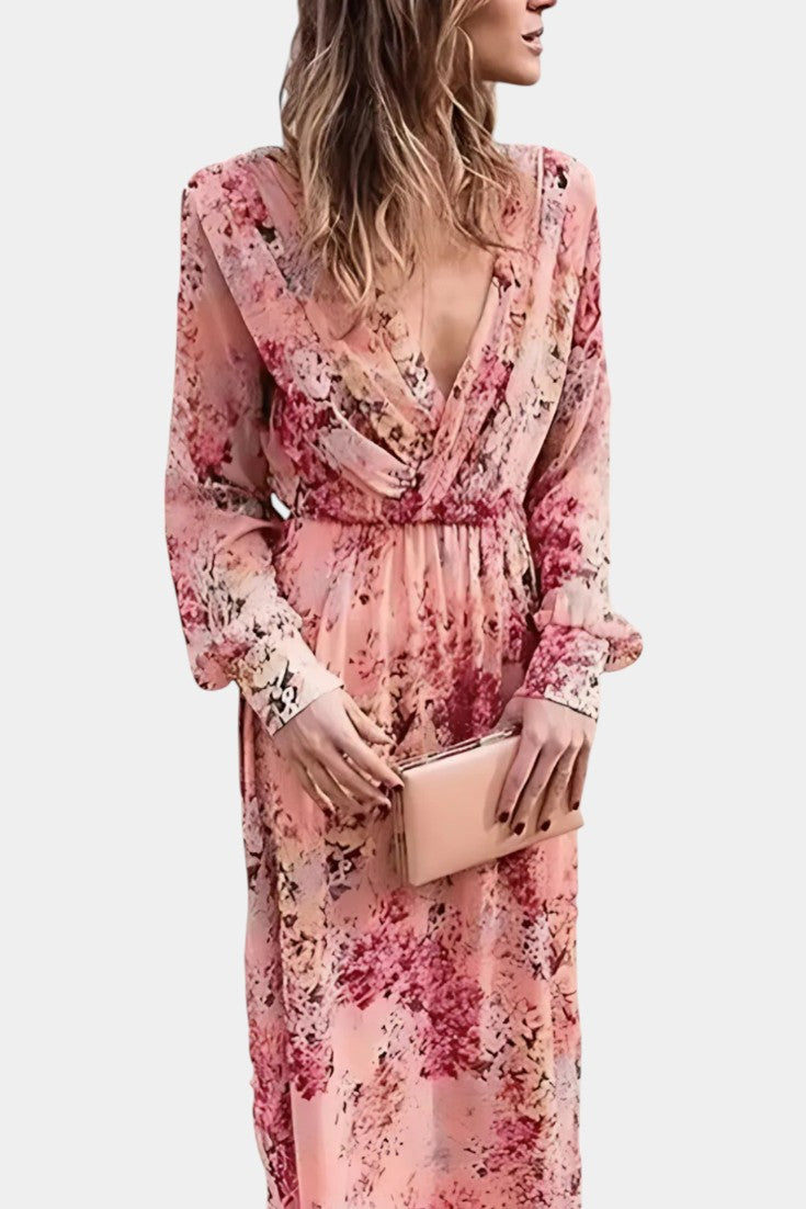 Amaliya | Vestido Maxi Boho Floral