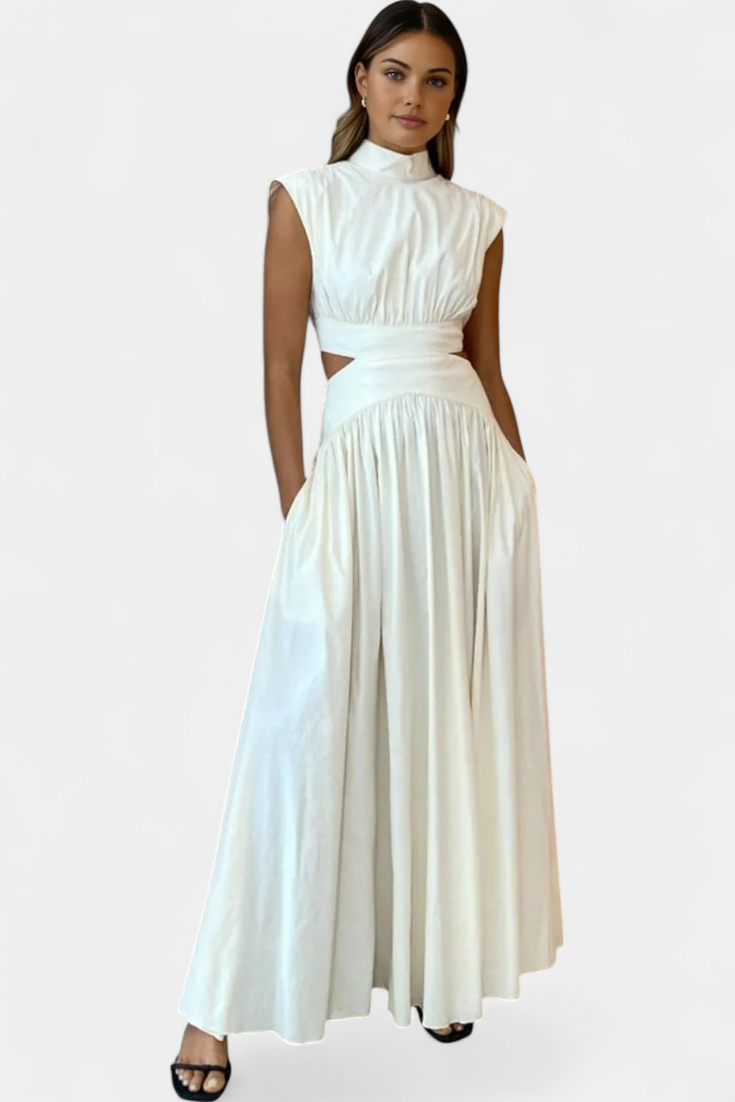 Jocelyn | Conjunto de Vestido con Abertura Lateral