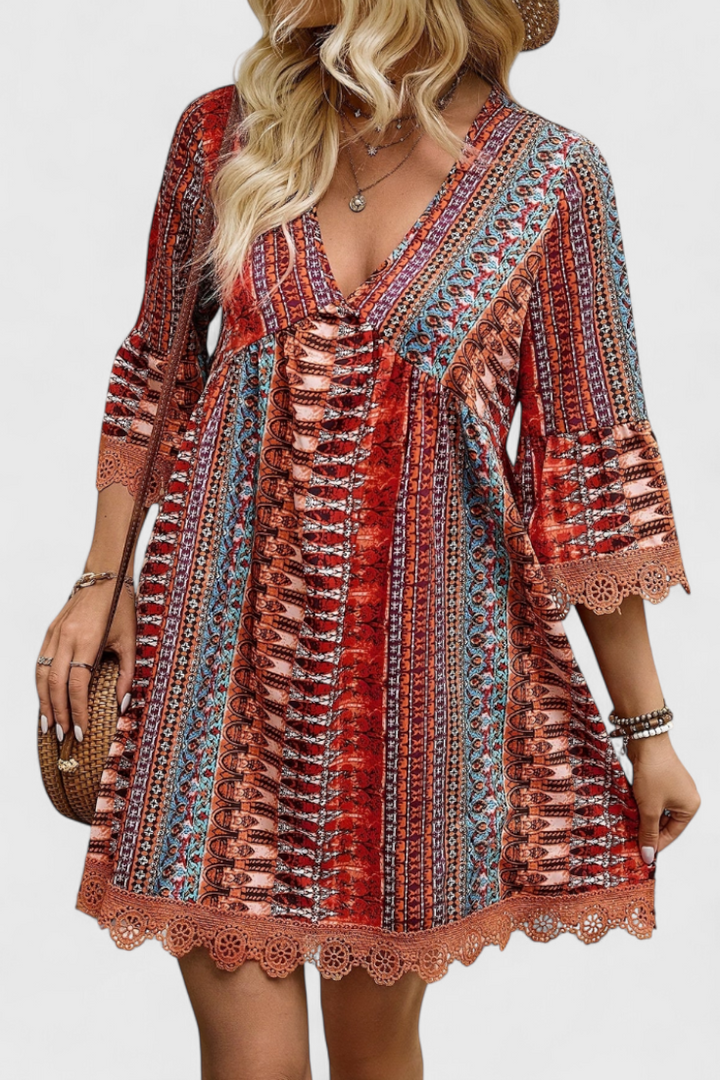 Axelle | Vestido Boho Elegante