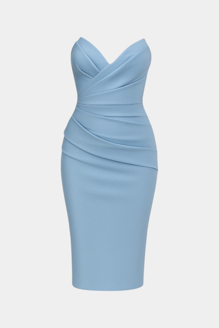 Iveta | Vestido Sin Tirantes y Sin Espalda