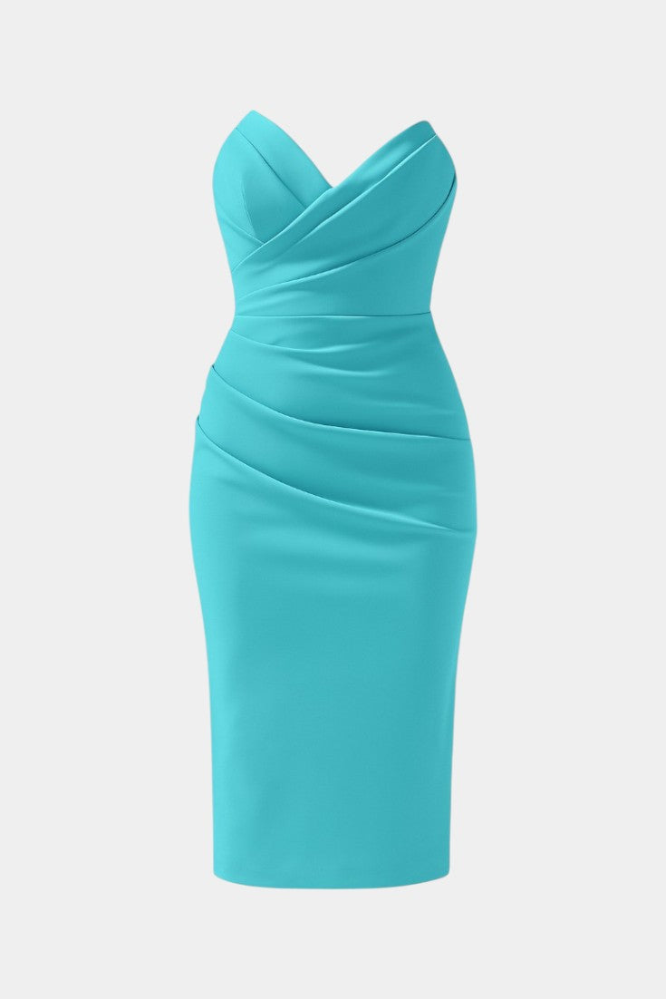 Iveta | Vestido Sin Tirantes y Sin Espalda