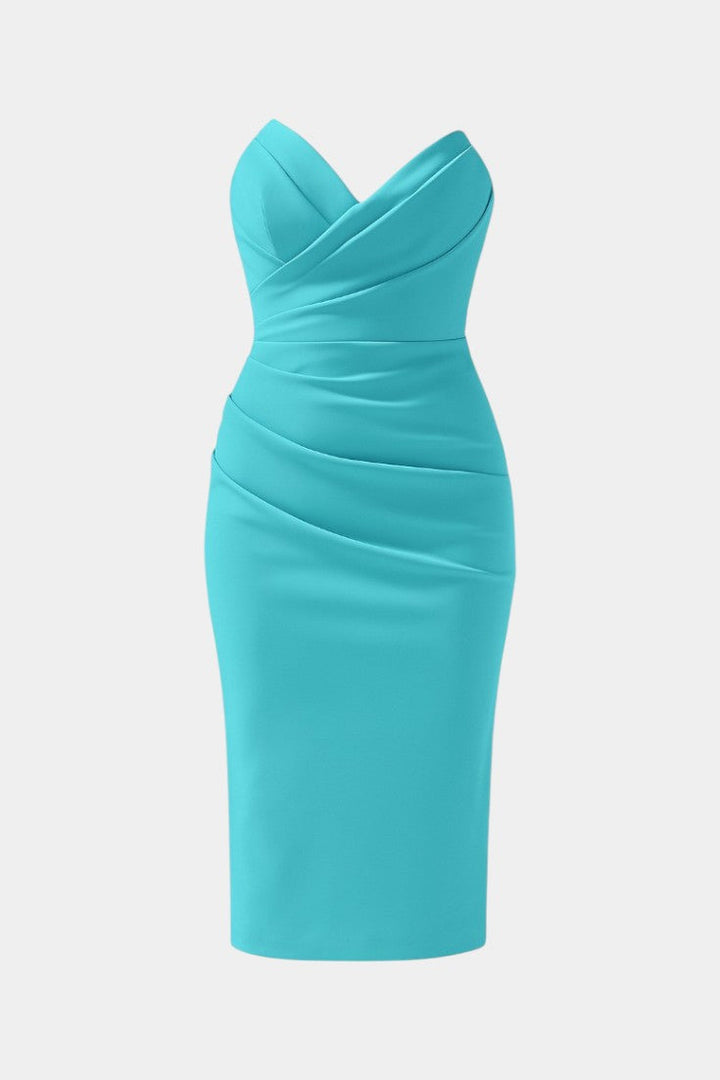 Iveta | Vestido Sin Tirantes y Sin Espalda