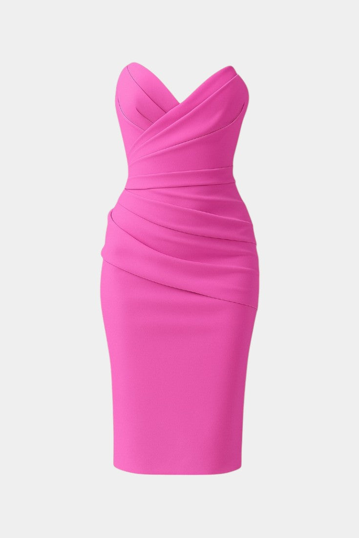 Iveta | Vestido Sin Tirantes y Sin Espalda