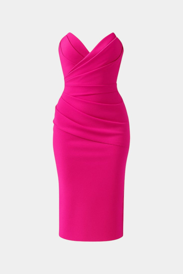Iveta | Vestido Sin Tirantes y Sin Espalda