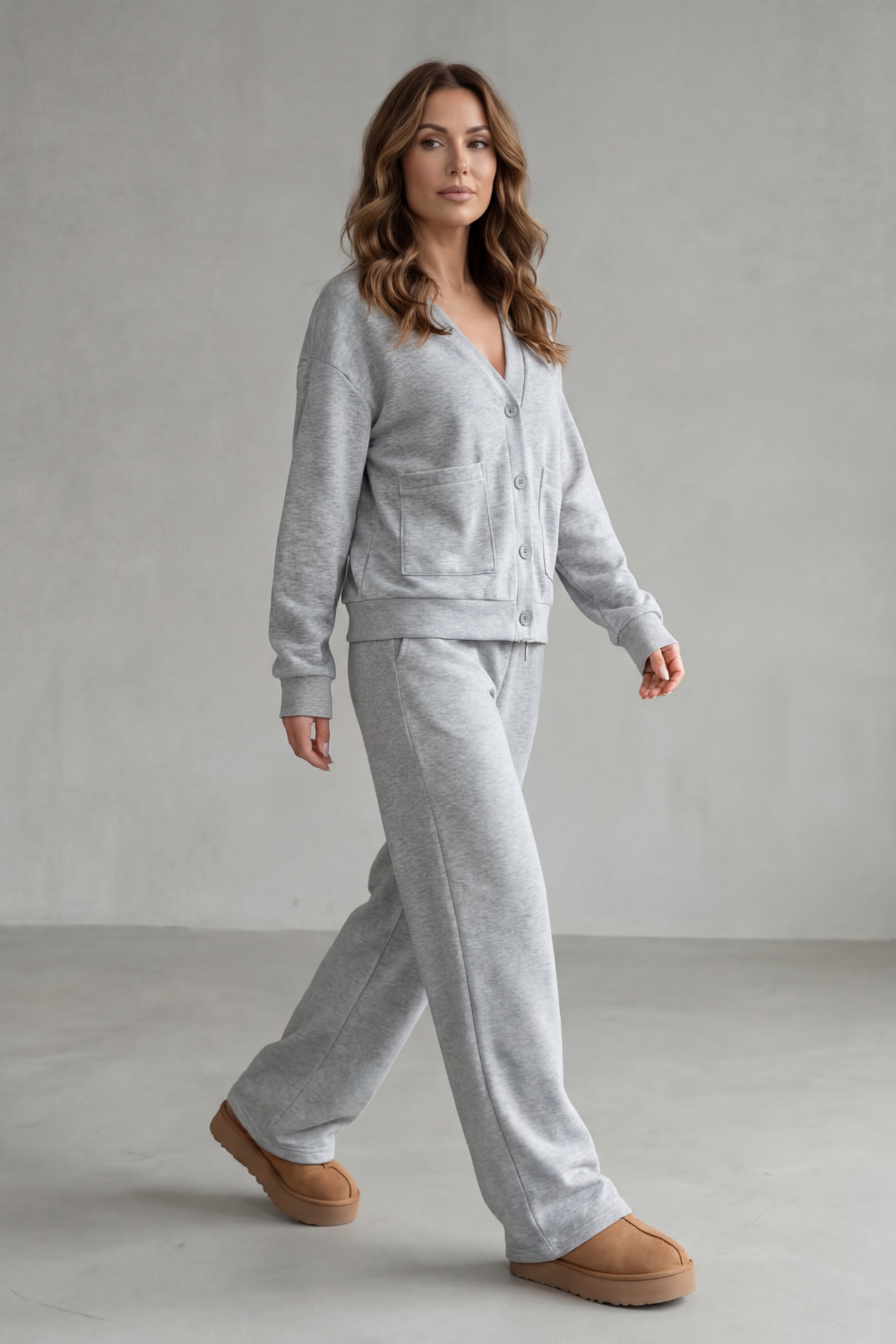 Mirelline | Encanto abotonado – Conjunto lounge