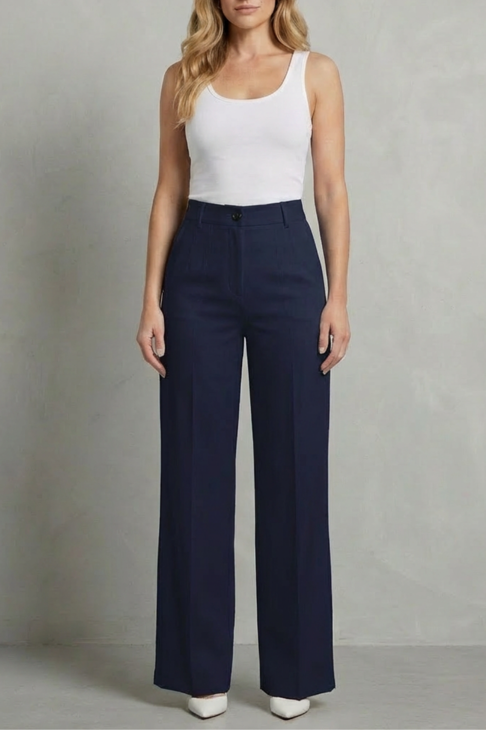 Mirelline | Sastrería impecable – Pantalones rectos de tiro alto