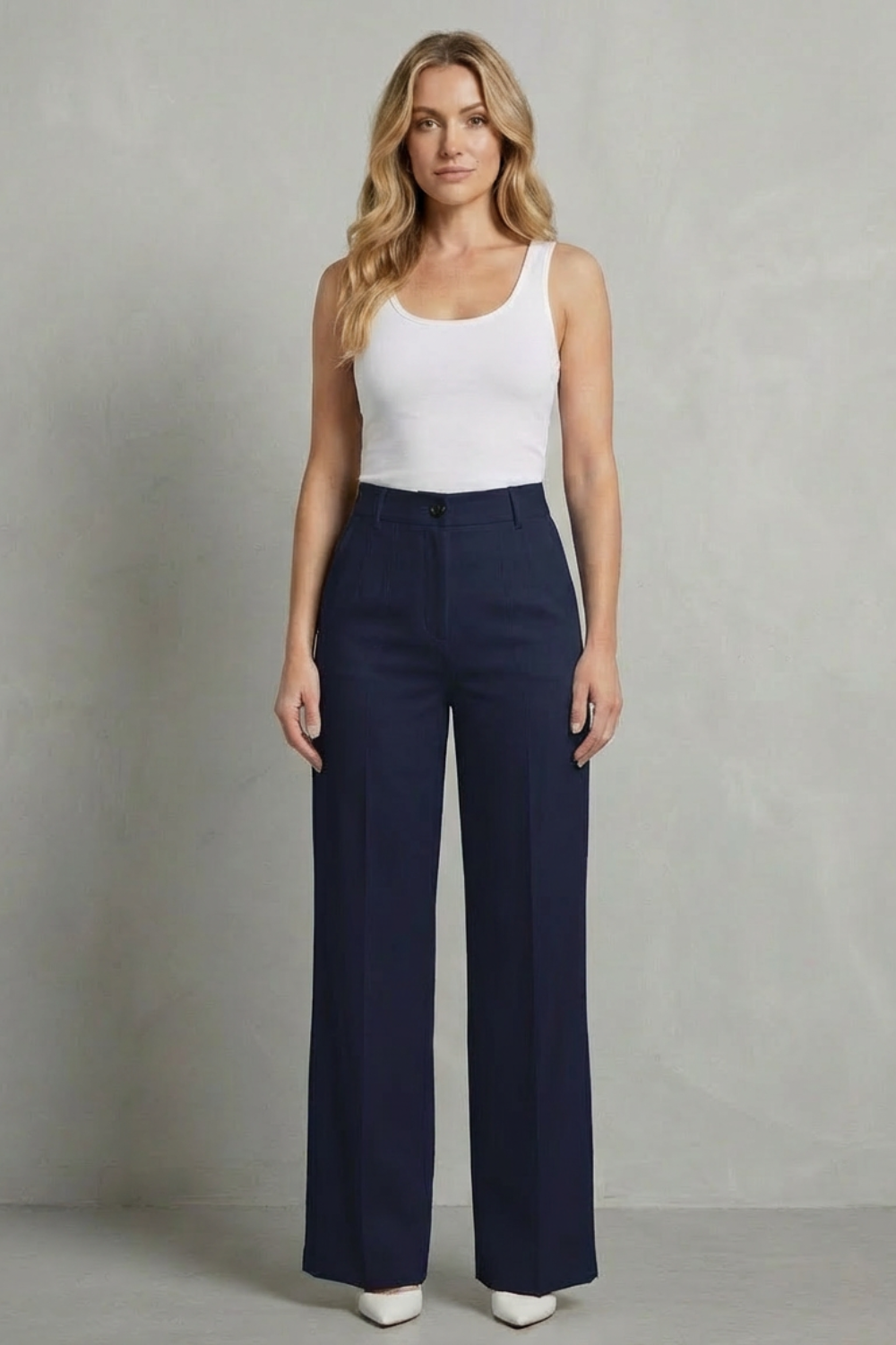 Mirelline | Sastrería impecable – Pantalones rectos de tiro alto