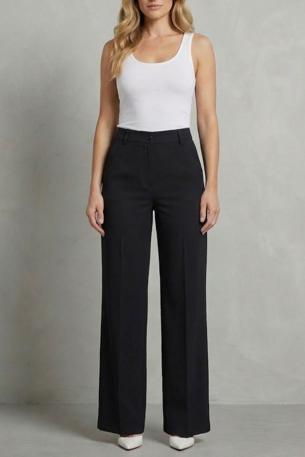 Mirelline | Sastrería impecable – Pantalones rectos de tiro alto