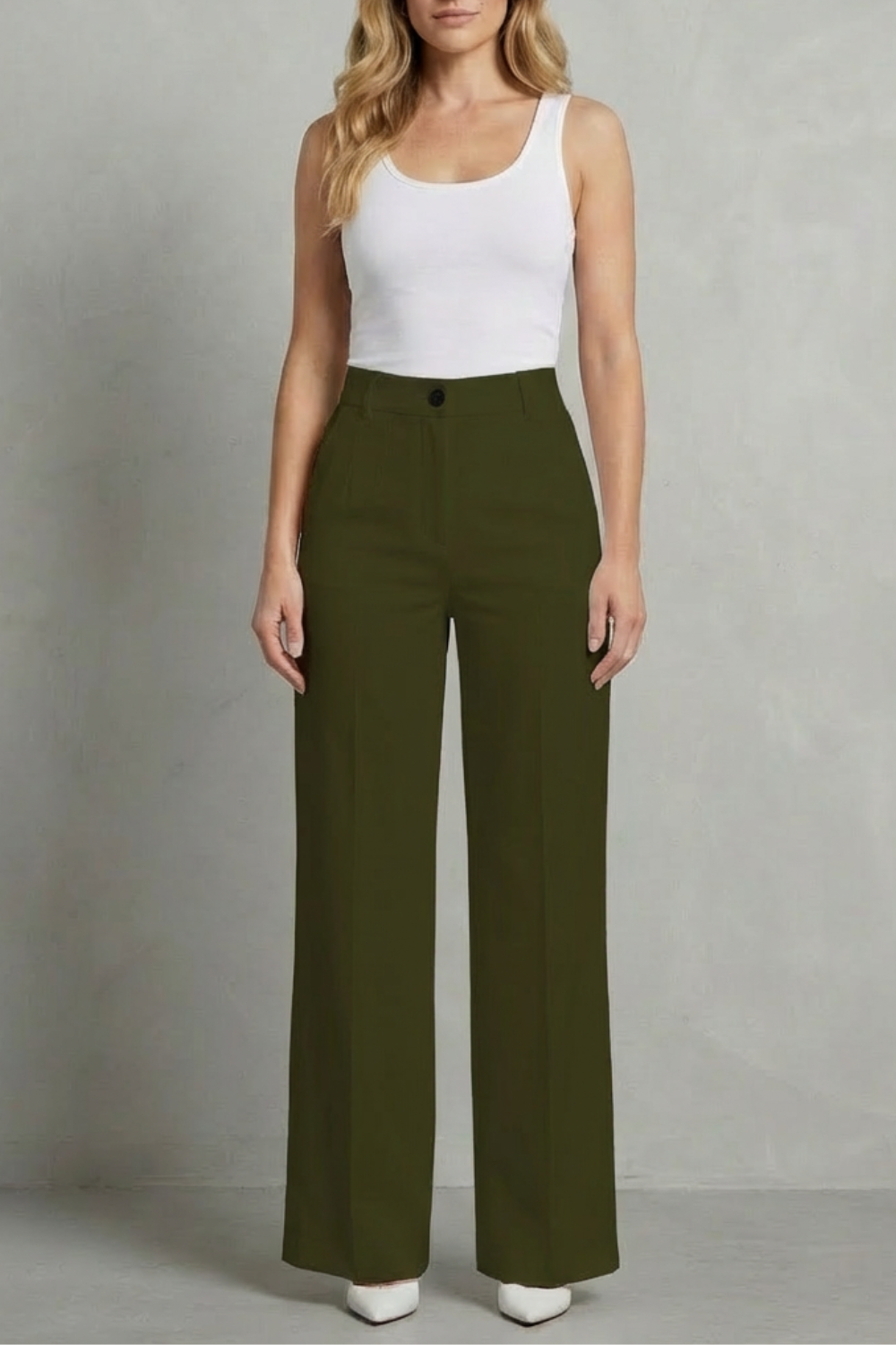 Mirelline | Sastrería impecable – Pantalones rectos de tiro alto