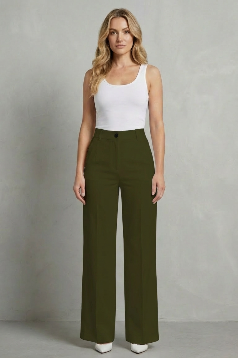 Mirelline | Sastrería impecable – Pantalones rectos de tiro alto